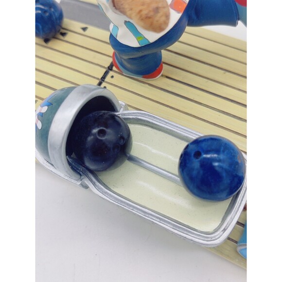 Teddy Lanes Collection Figure Faithful Fuzzies ALL In Delivery Bowling Bowl Cute - Picture 8 of 14